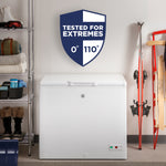 GE WHITE 9CU CHEST FREEZER - Freezers - Additional View 10
