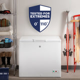 GE WHITE 9CU CHEST FREEZER - Freezers - Additional View 10