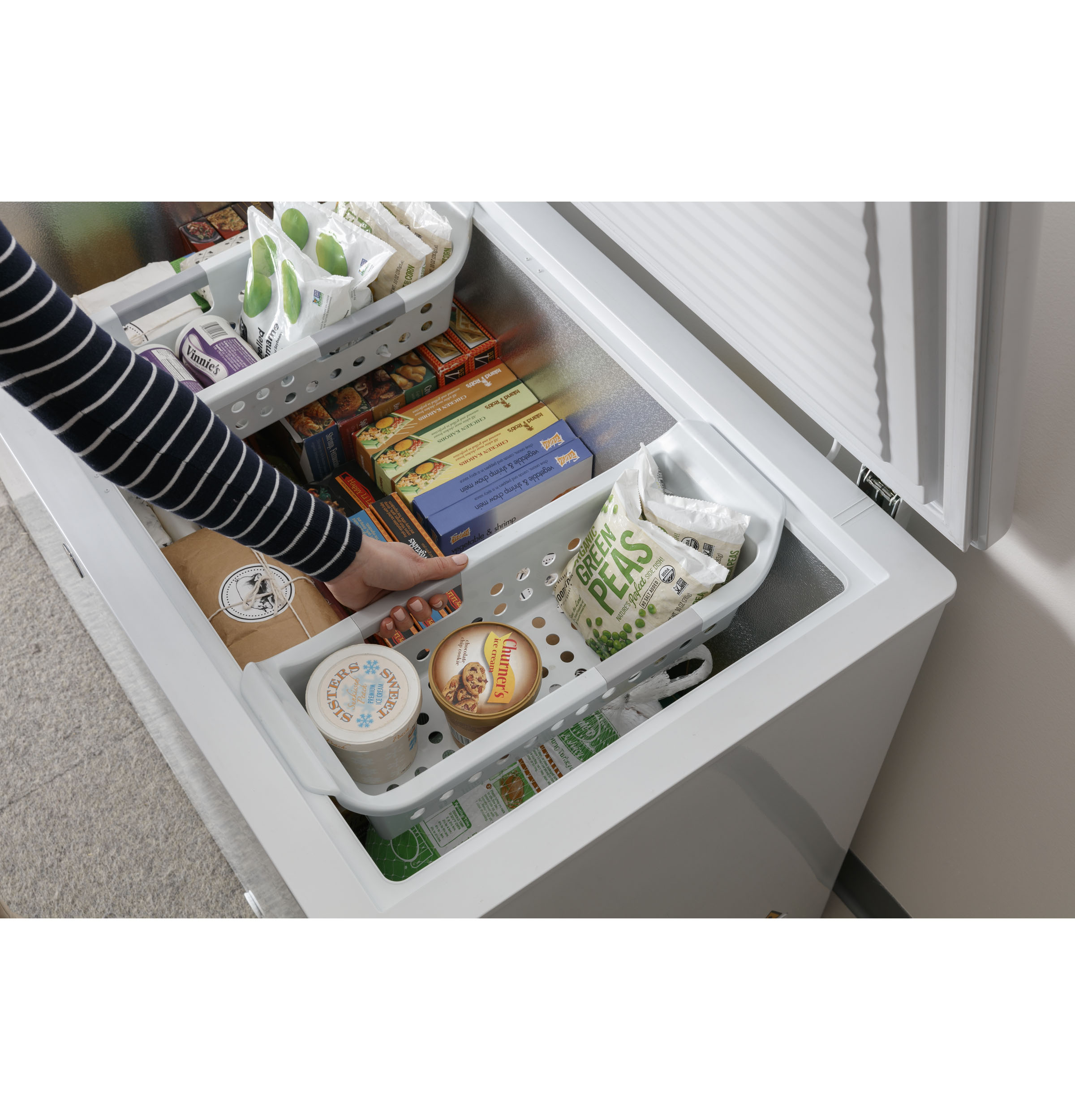 GE WHITE 9CU CHEST FREEZER - Freezers - Additional View 12