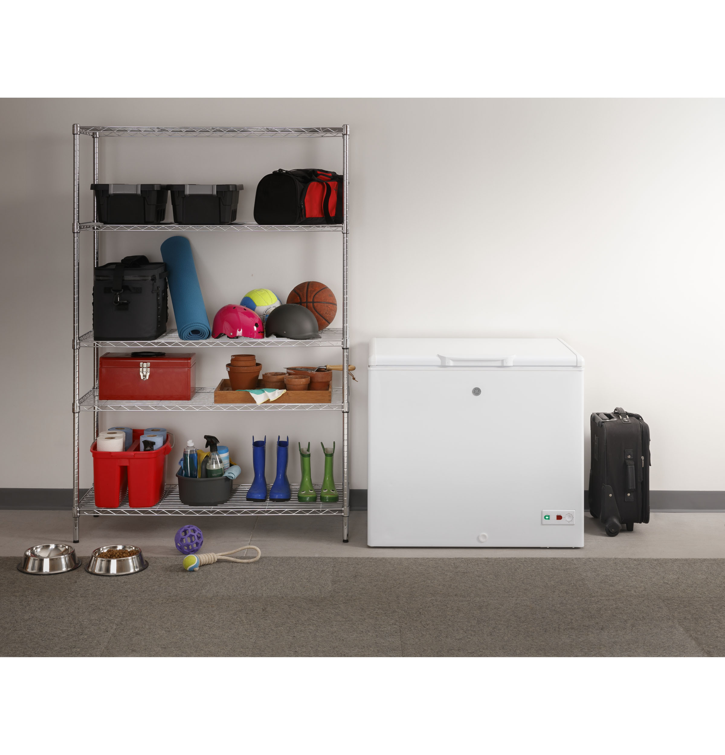 GE WHITE 9CU CHEST FREEZER - Freezers - Additional View 16