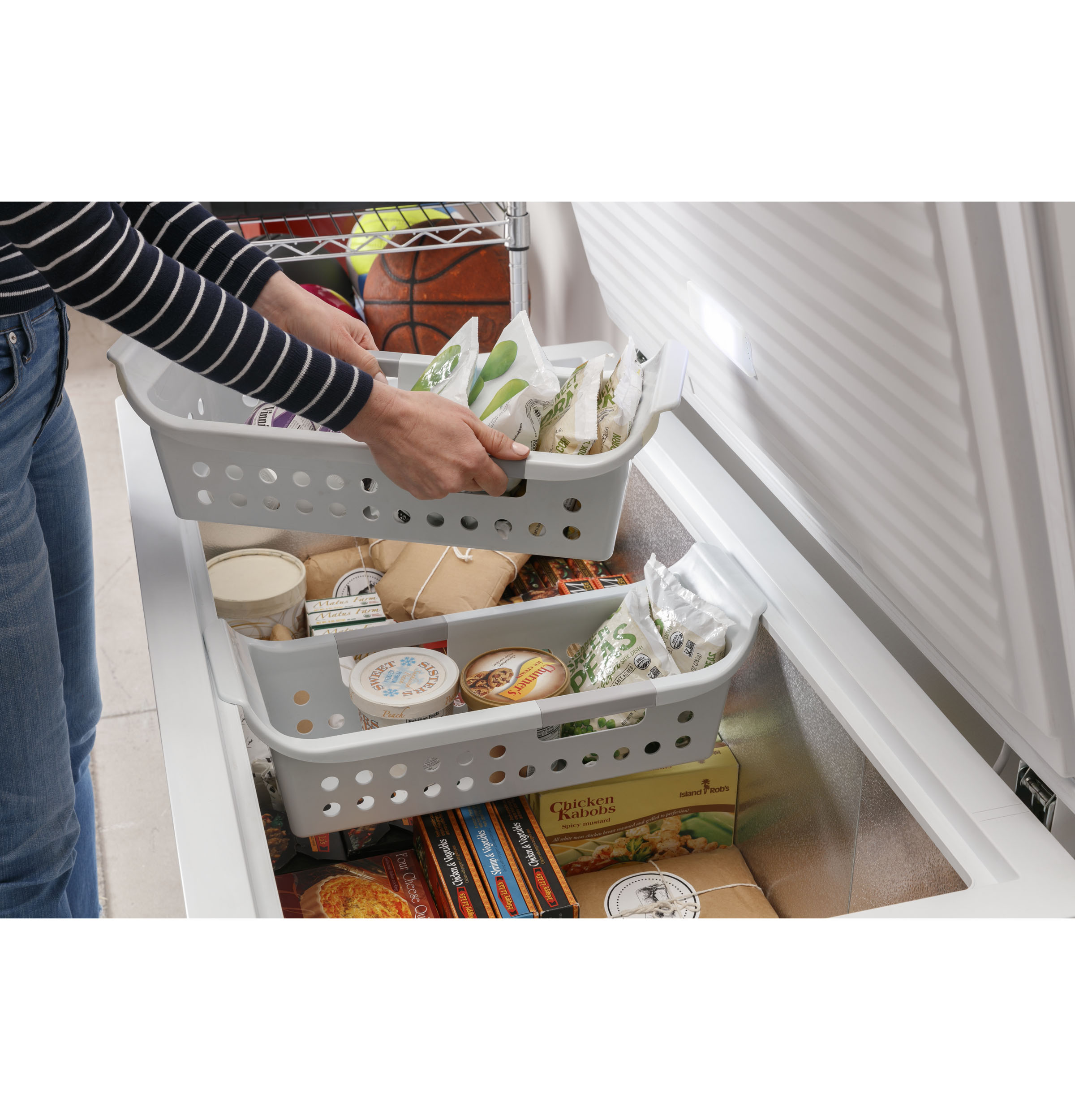 GE WHITE 9CU CHEST FREEZER - Freezers - Additional View 23
