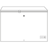 GE WHITE 9CU CHEST FREEZER - Freezers - Additional View 24
