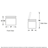 GE WHITE 9CU CHEST FREEZER - Freezers - Additional View 25