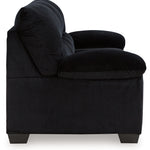 Ashley Furniture - Simplejoy Sofa - Onyx - Black Fabric - Sofas - Additional View 3
