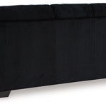 Ashley Furniture - Simplejoy Sofa - Onyx - Black Fabric - Sofas - Additional View 4