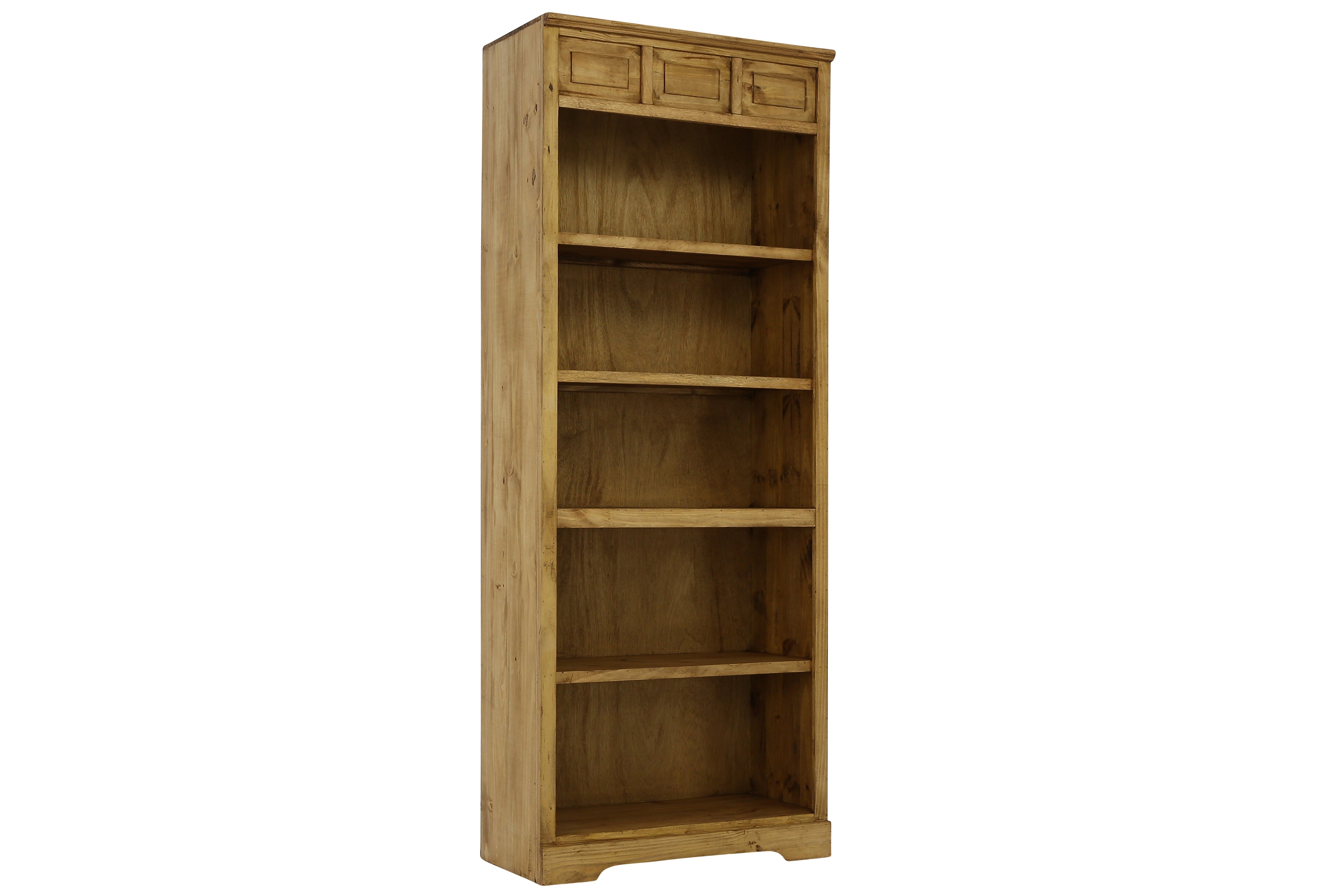 Lawman Bookcase - Light Wax - Additional View 1