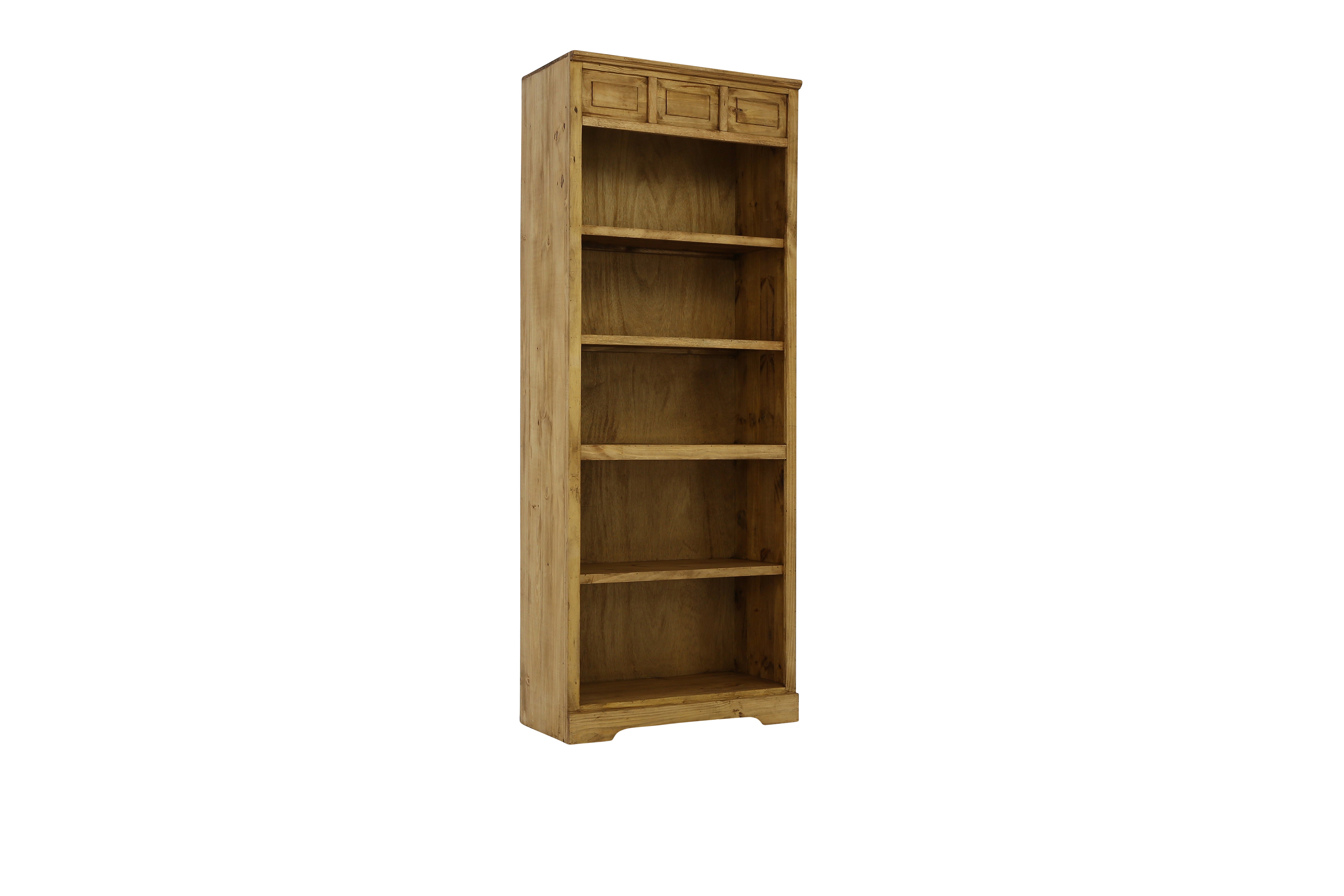 Lawman Bookcase - Light Wax - Additional View 1