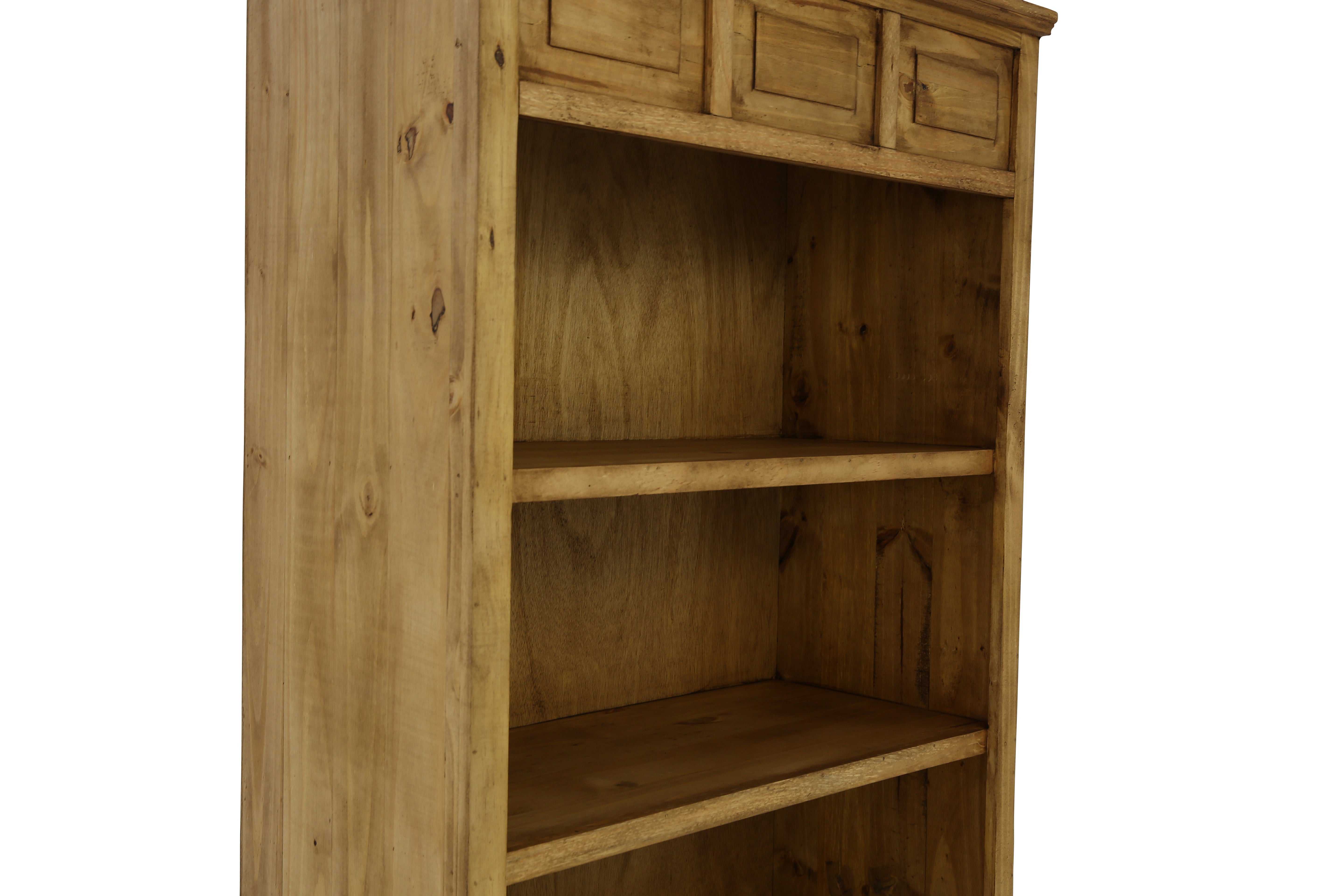 Lawman Bookcase - Light Wax - Additional View 2