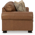 Ashley Furniture - Carianna Caramel Leather Sofa - Light Brown Leather Match - Sofas - Additional View 3