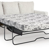 Ashley Furniture - Rannis Queen Sleeper - Snow - Beige Fabric - Sofas - Additional View 3