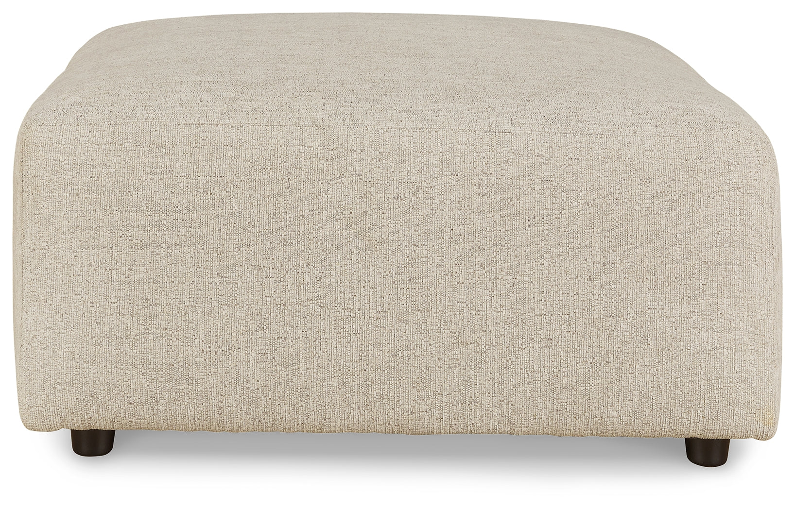 Ashley Furniture - Edenfield Oversized Ottoman - Linen - Pearl Silver Fabric - Ottomans - Additional View 2