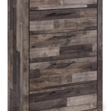 Ashley Furniture - Derekson Chest - Grey - Dark Gray Wood - Chests