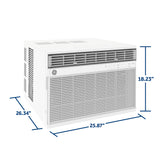 GE - CLSU AIR CONDITIONER 18K BTU - White - Air Conditioners - Additional View 3