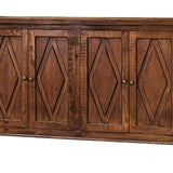 Diamond Sierra Console - Toasted Pecan