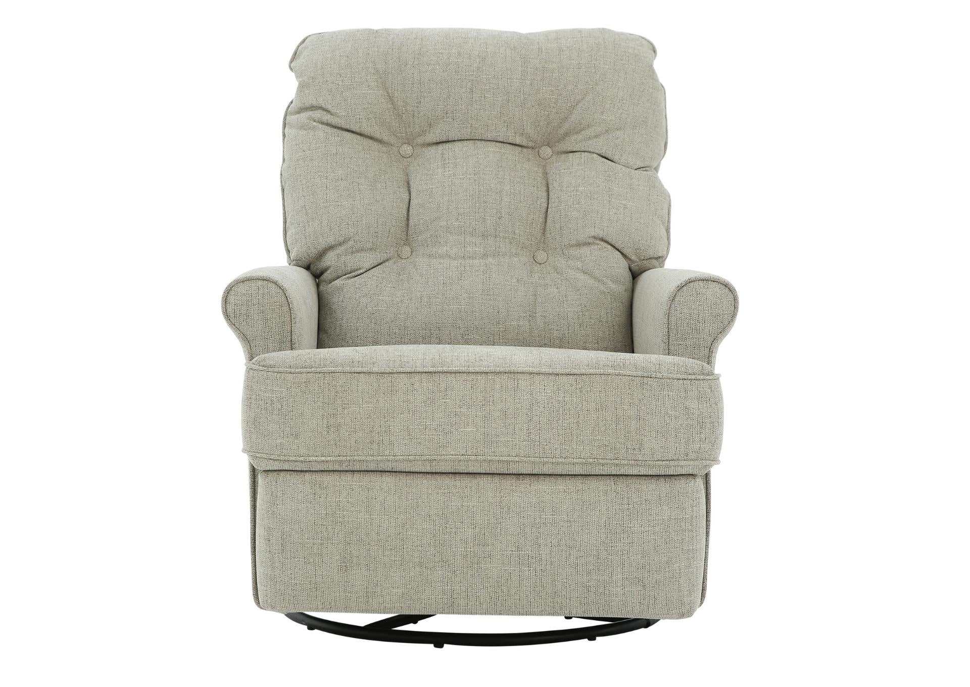Carissa Swivel Glider Recliner - Praline