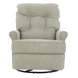 Carissa Swivel Glider Recliner - Praline