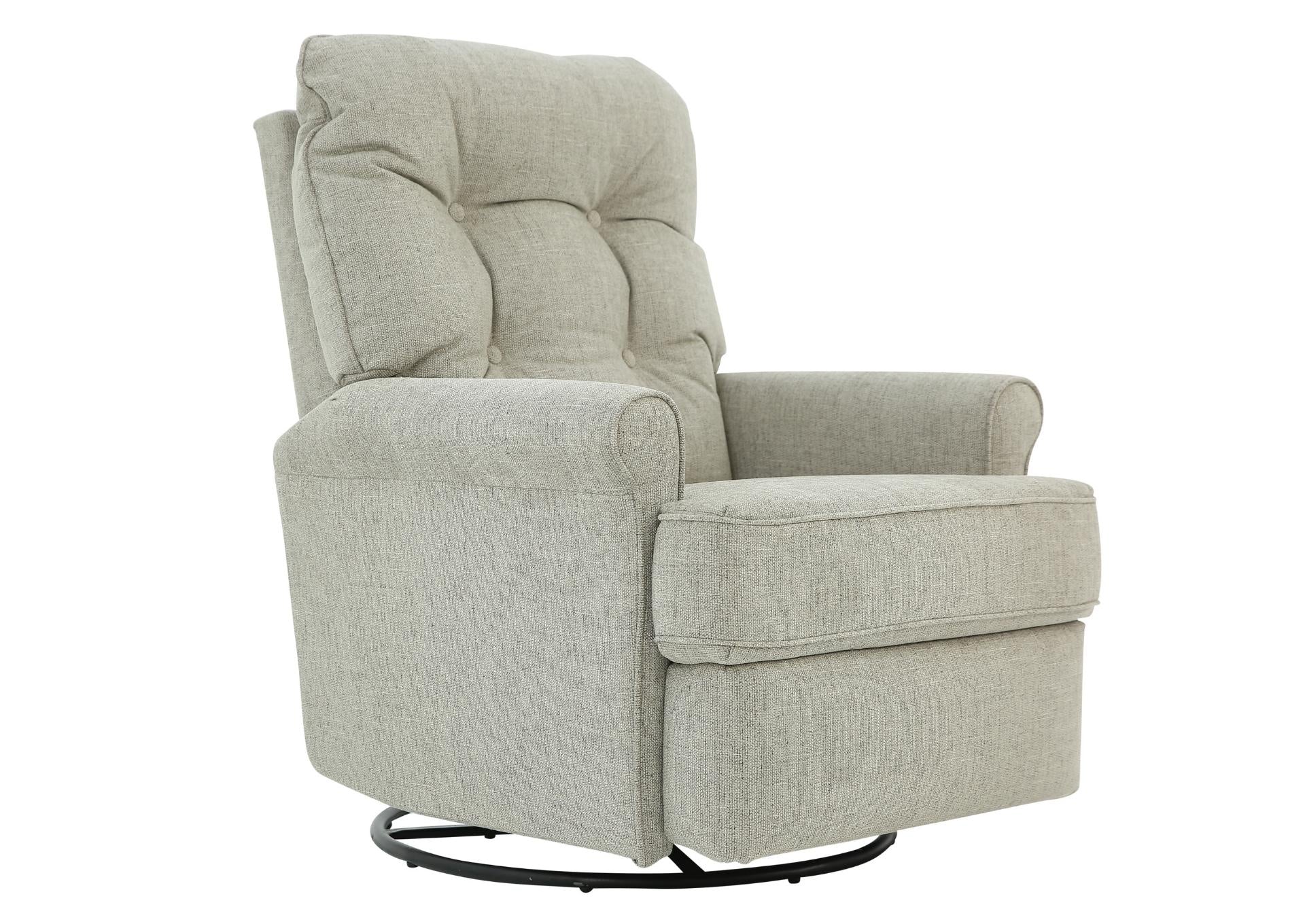 Carissa Swivel Glider Recliner - Praline - Additional View 1
