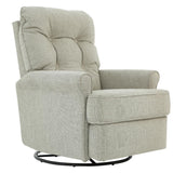 Carissa Swivel Glider Recliner - Praline - Additional View 1