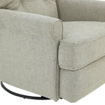 Carissa Swivel Glider Recliner - Praline - Additional View 3
