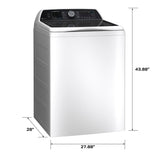GE PROFILE WHITE 5.4CU TOP LOAD WASHER - Washers - Additional View 20