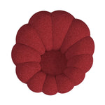 Elements International - Bubble Swivel Chair And Ottoman - Red - Fabric - Chair & Ottoman - Additional View 11