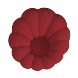 Elements International - Bubble Swivel Chair And Ottoman - Red - Fabric - Chair & Ottoman - Additional View 11