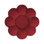 Elements International - Bubble Swivel Chair And Ottoman - Red - Fabric - Chair & Ottoman - Additional View 12