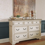 Ashley Furniture - Realyn Dresser - White Wood - Dresser & Mirror - Additional View 5