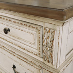 Ashley Furniture - Realyn Dresser - White Wood - Dresser & Mirror - Additional View 6