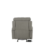 Cannock Leather Power Recliner - Steel - Additional View 2
