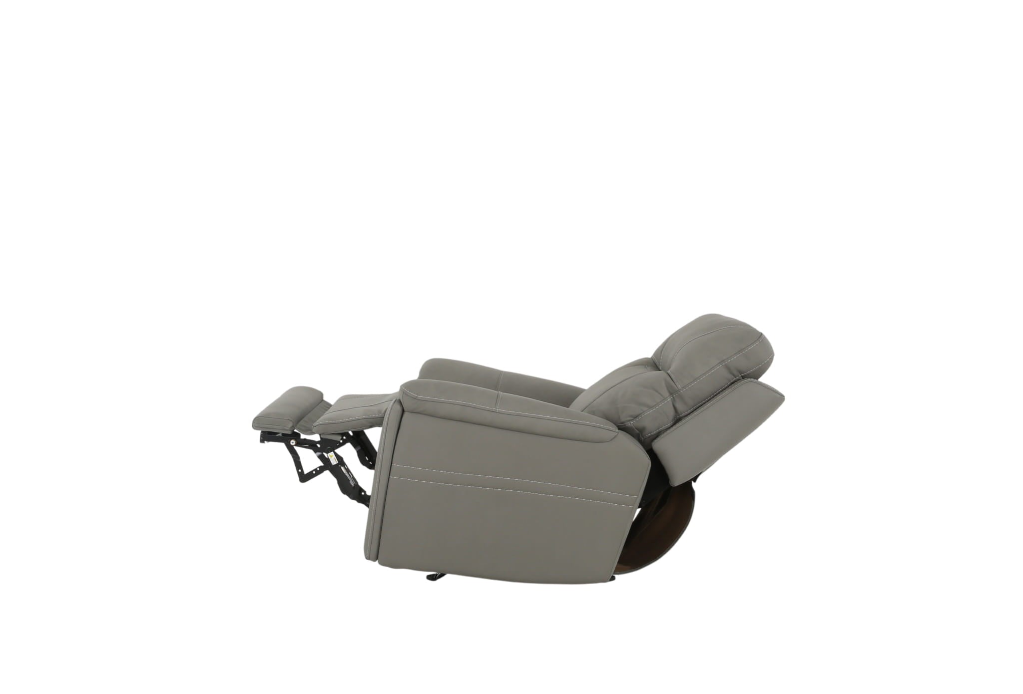 Cannock Leather Power Recliner - Steel - Additional View 3
