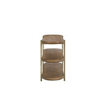 Bernards - ELURE BRIDGES CONSOLE TABLE - Light Brown Wood - Tables - Additional View 3