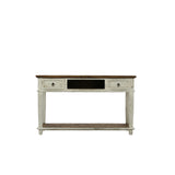 Lawman Console Table - White