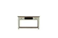 Lawman Console Table - White