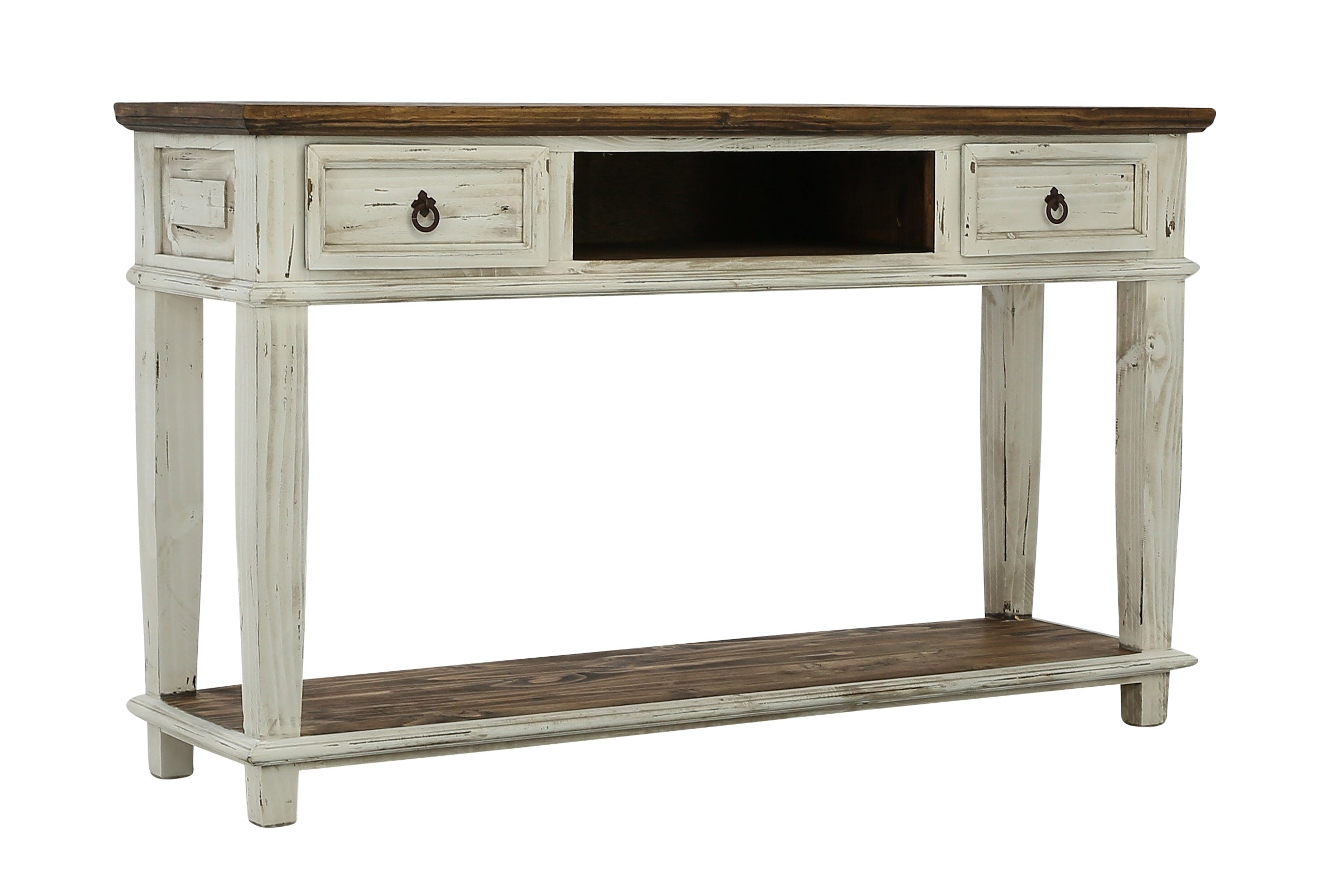 Lawman Console Table - White - Additional View 1