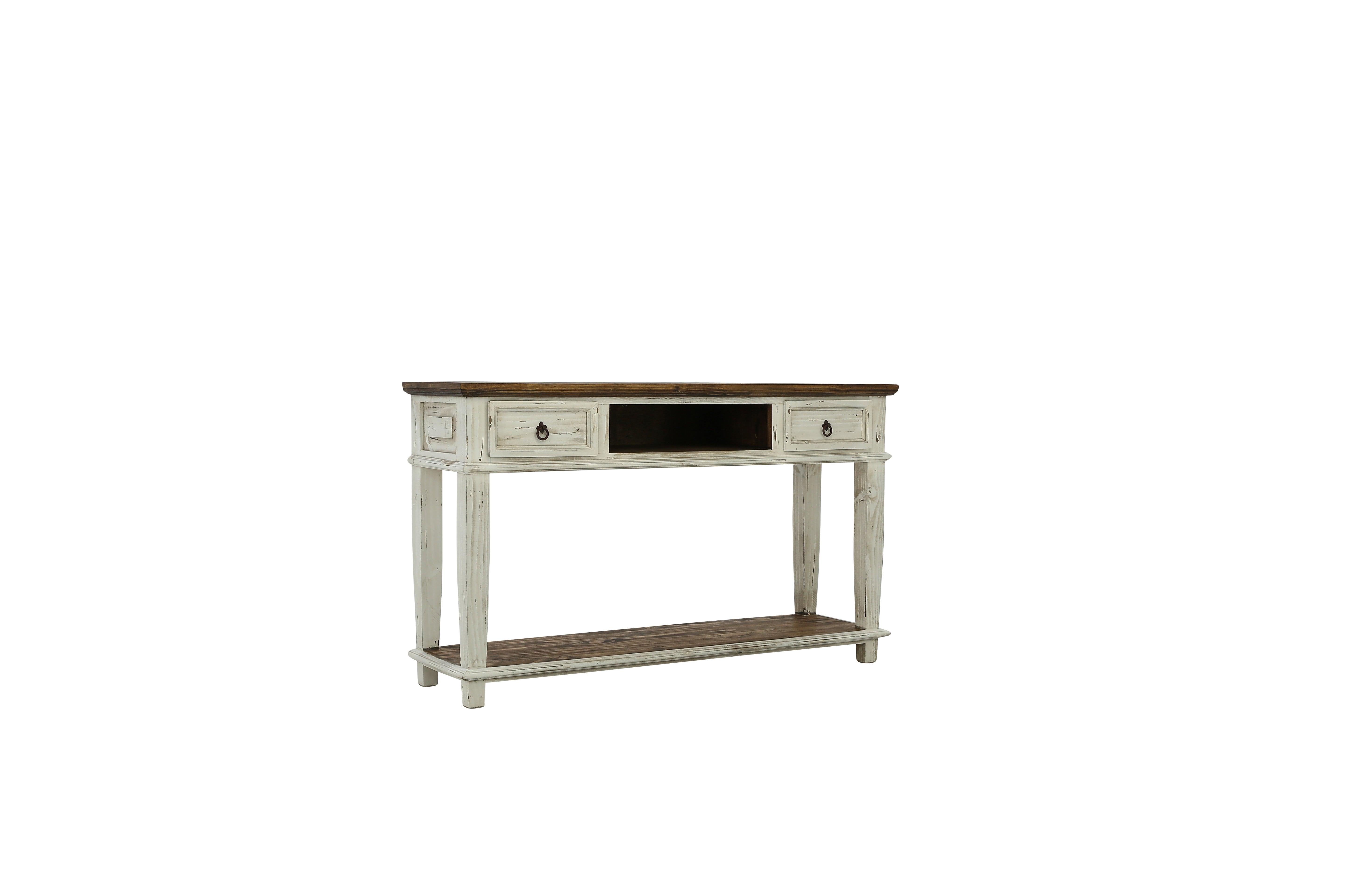 Lawman Console Table - White - Additional View 1