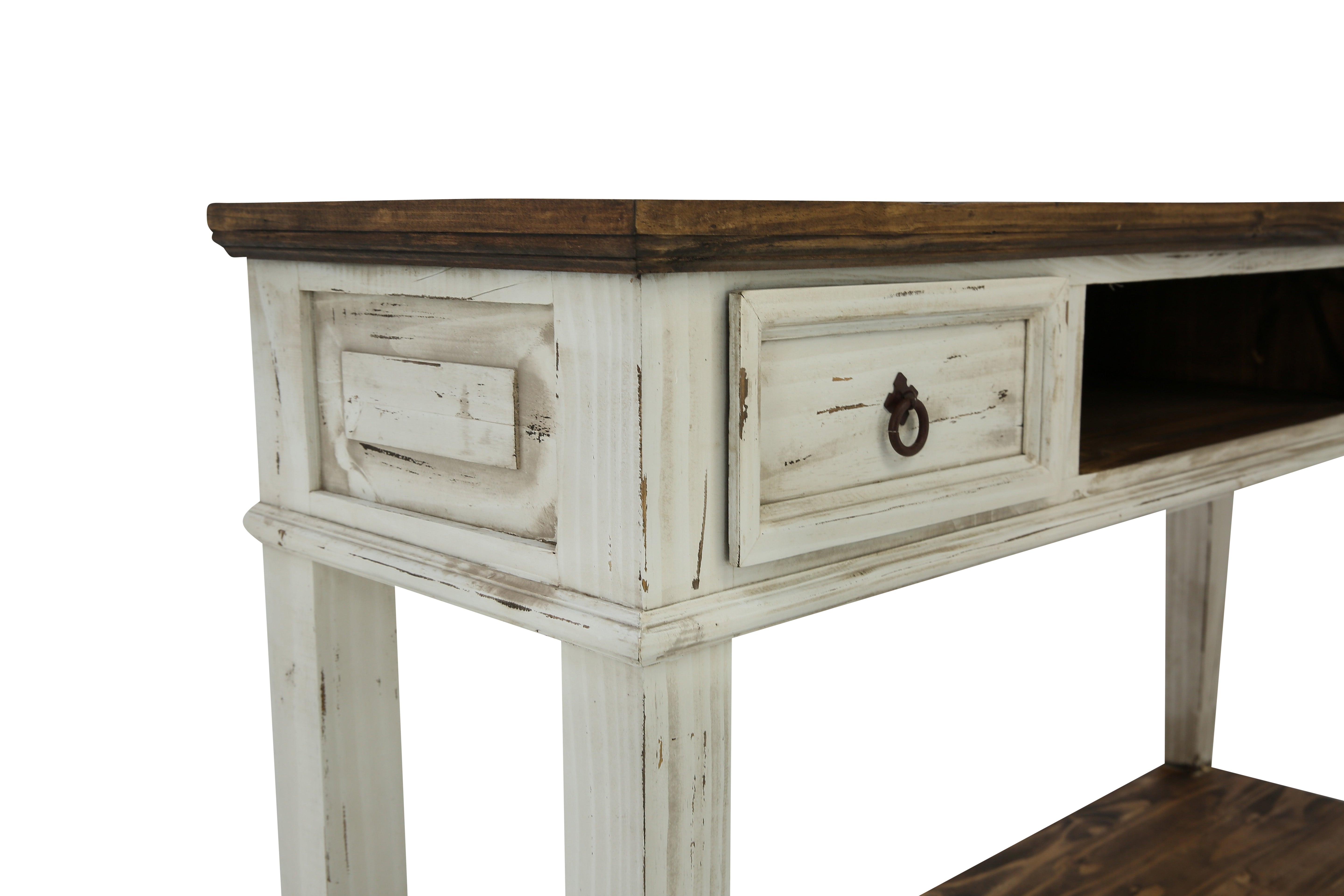 Lawman Console Table - White - Additional View 2