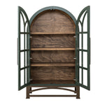International Furniture Direct - Obsidian Cabinet - Forest Green - Dark Green Wood - Cabinets - Additional View 2
