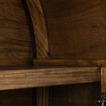 International Furniture Direct - OBSIDIAN GREEN CABINET - Dark Green Wood - Cabinets - Additional View 7