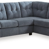 Ashley Furniture - Marrelton 2 Piece Sectional - Denim - Blue Fabric - Sectionals