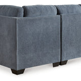 Ashley Furniture - Marrelton 2 Piece Sectional - Denim - Blue Fabric - Sectionals - Additional View 3