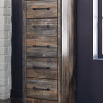 Ashley Furniture - Drystan Narrow Chest - Brown - Beige Wood - Chests - Additional View 1