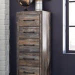 Ashley Furniture - Drystan Narrow Chest - Brown - Beige Wood - Chests - Additional View 5