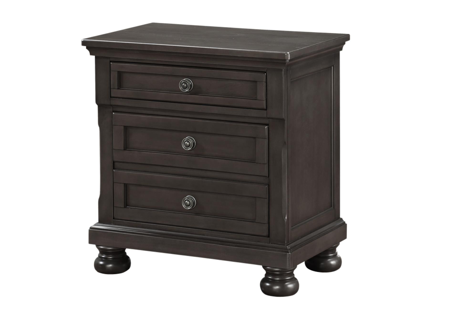 KINGSMAN GREY NIGHTSTAND