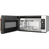 CAFE MATTE WHITE OVER-THE-RANGE MICROWAVE OVEN - White|Black - Microwaves - Additional View 1