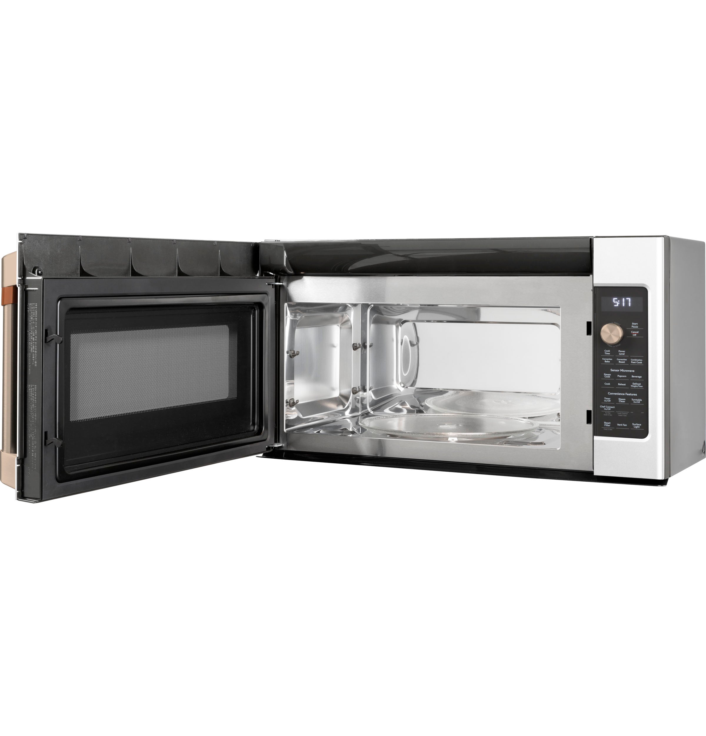 CAFE MATTE WHITE OVER-THE-RANGE MICROWAVE OVEN - White|Black - Microwaves - Additional View 1