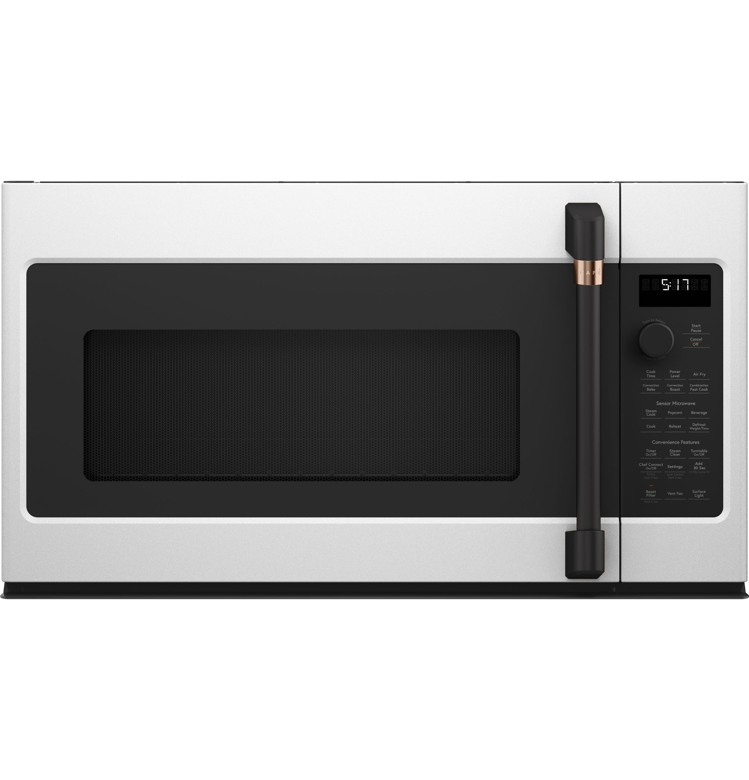 CAFE MATTE WHITE OVER-THE-RANGE MICROWAVE OVEN - White|Black - Microwaves - Additional View 8