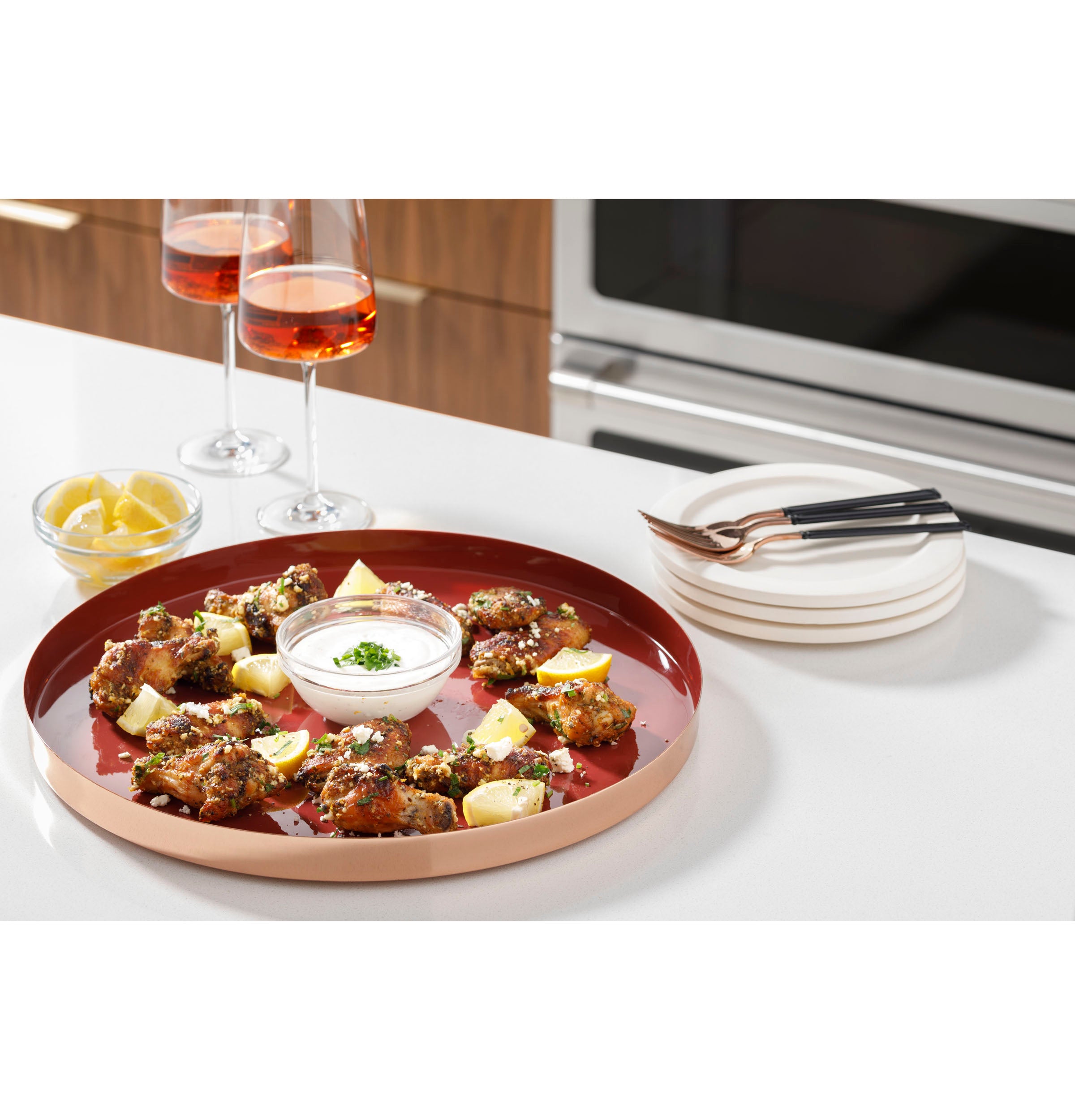 CAFE MATTE WHITE OVER-THE-RANGE MICROWAVE OVEN - White|Black - Microwaves - Additional View 12