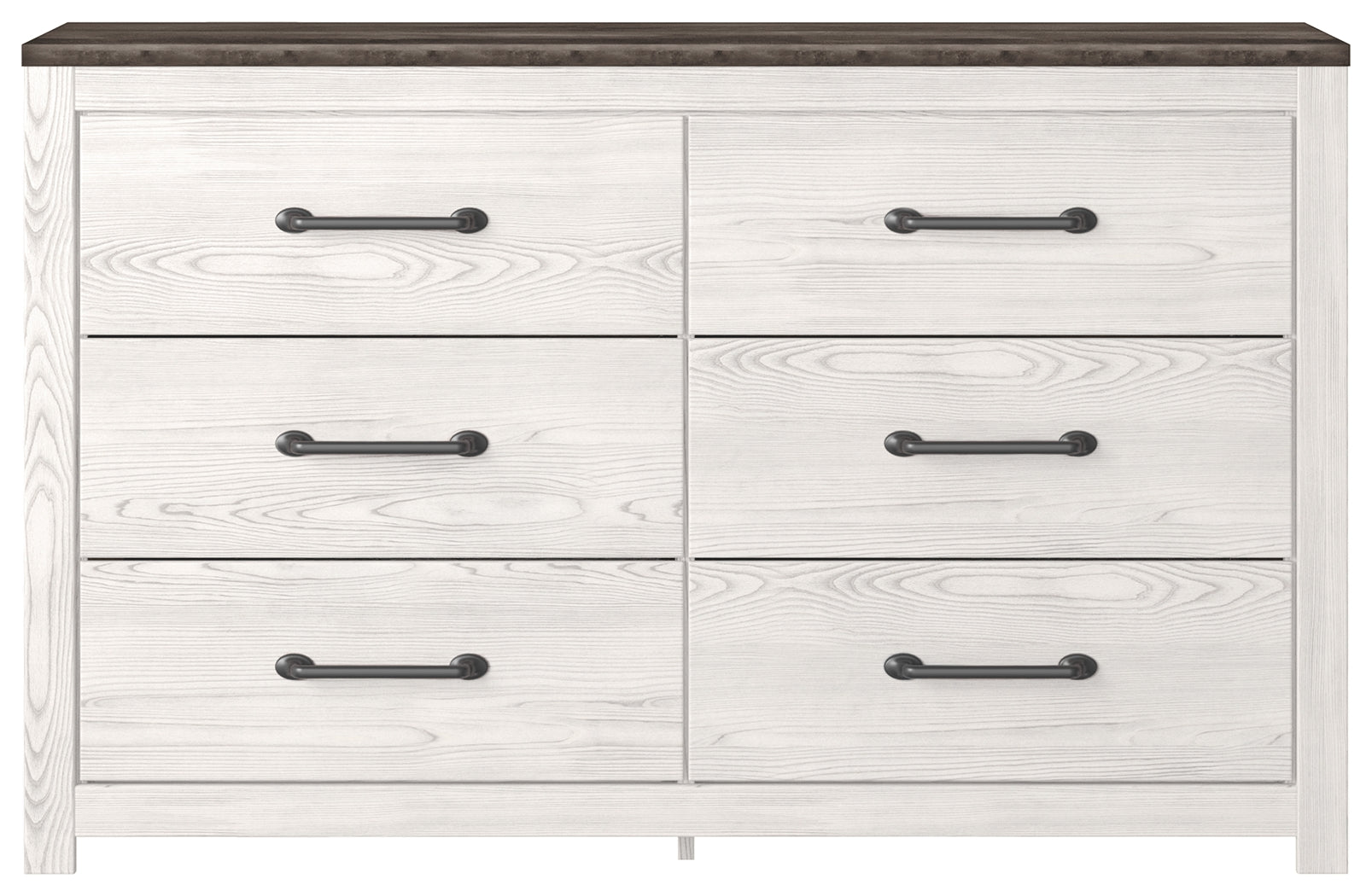 Ashley Furniture - Gerridan Dresser - White Wood - Dresser & Mirror