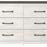 Ashley Furniture - Gerridan Dresser - White Wood - Dresser & Mirror